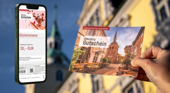 Oldenburg Gutschein, © Oldenburg Tourismus und Marketing GmbH