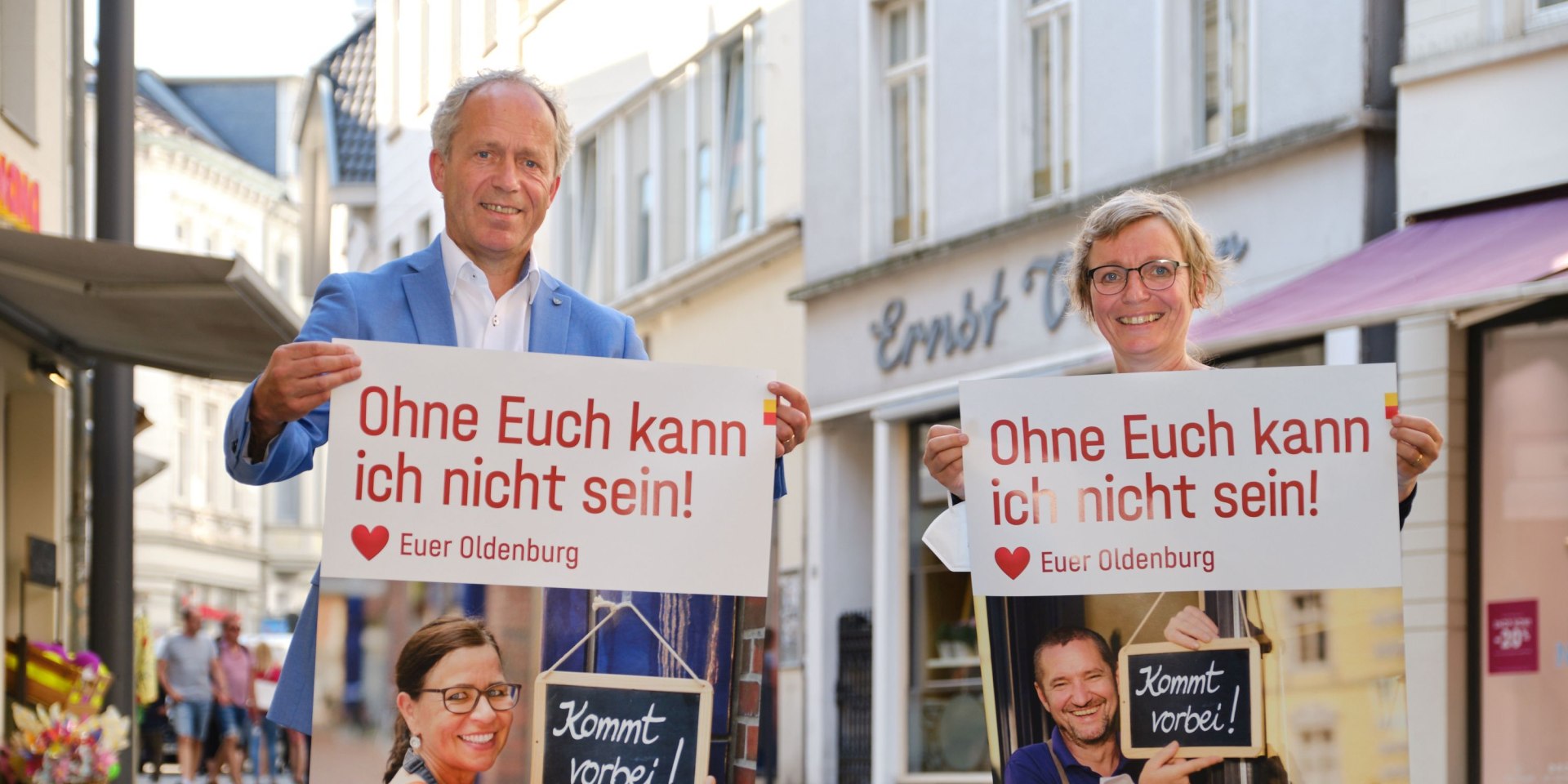 Kampagne heißt die Einheimischen und Gäste diesen Sommer besonders willkommen, © Oldenburg Tourismus und Marketing GmbH 