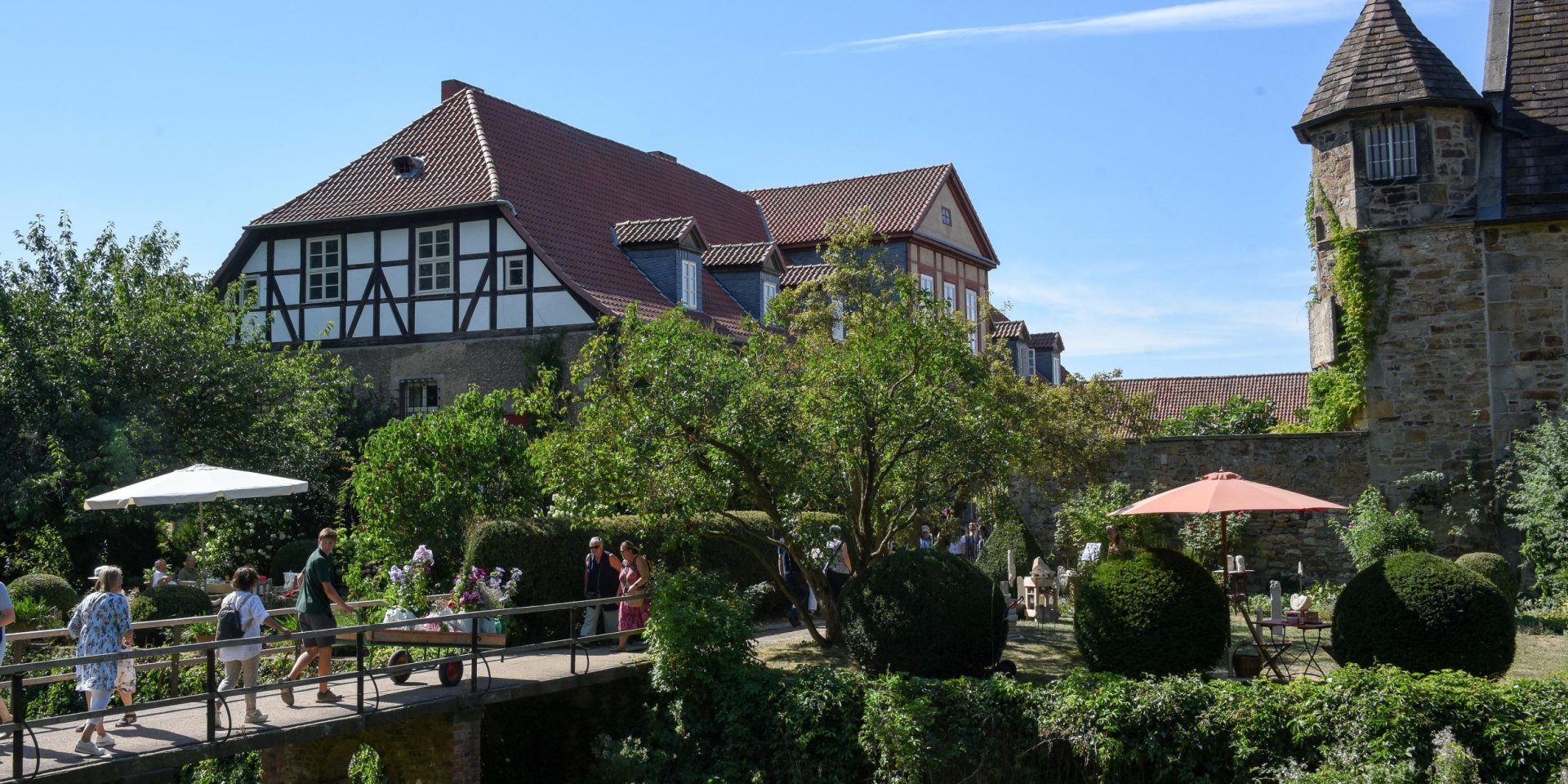 Romantic Garden auf dem Rittergut Remeringhausen , © Johannes Pietsch