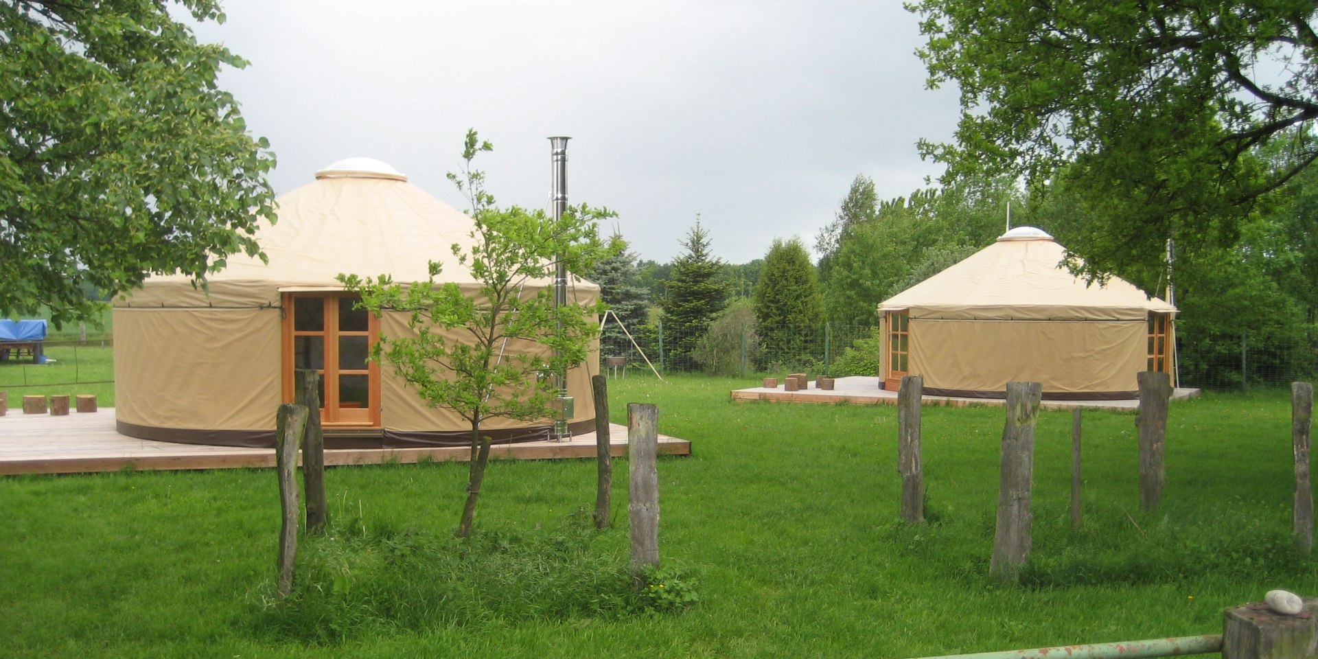 Unser kleiner Hof – Mongolische Jurten warten in Wietzen auf Gäste., © Mittelweser-Touristik GmbH