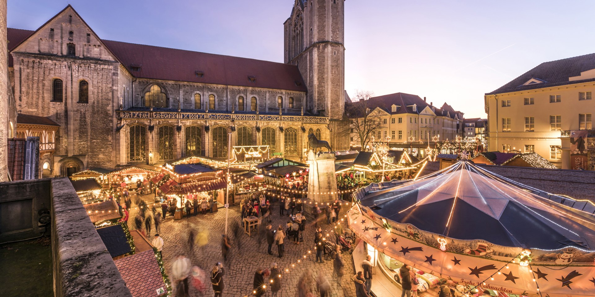 Braunschweiger Weihnachtsmarkt Adventlichterzauber , © Braunschweig Stadtmarketing GmbH/Christian Bierwagen