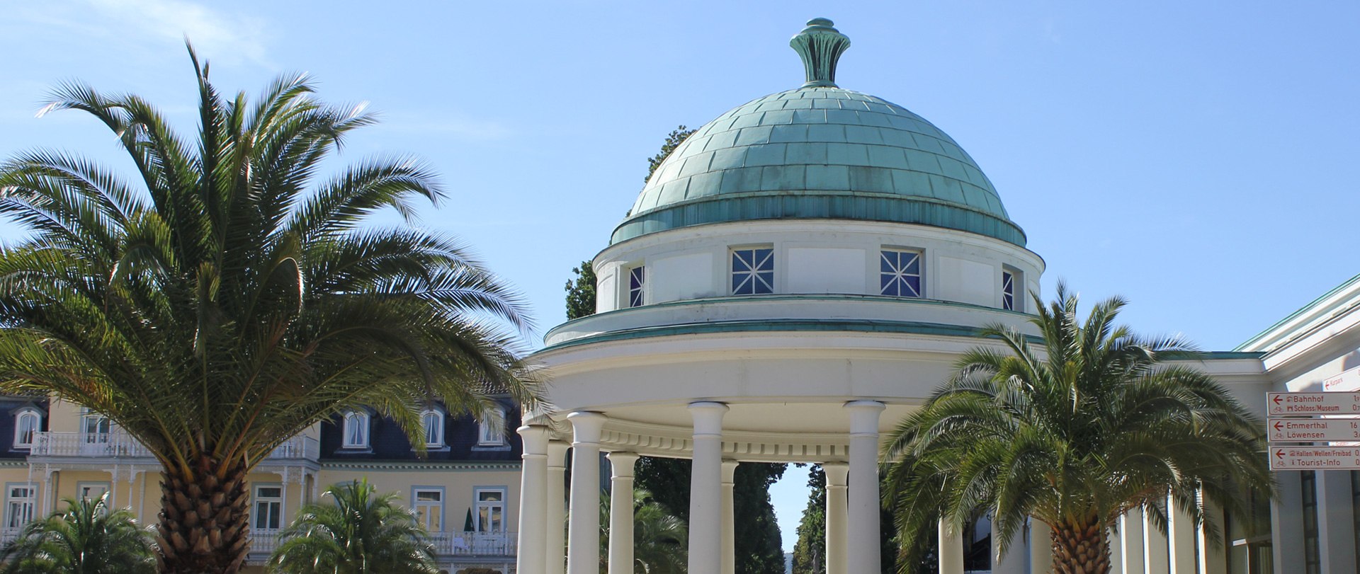 Brunnenplatz in Bad Pyrmont, © Bad Pyrmont Tourismus GmbH / ACM Agentur für Creatives Marketing