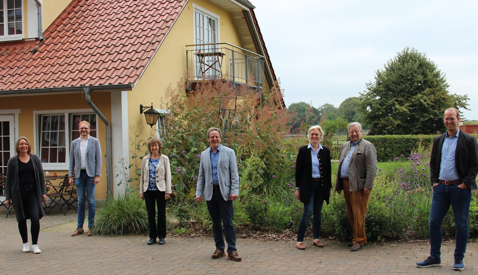 Steuerungsgruppe der Studie Gesunde Parks &amp; Gärten, © Landpark Lauenbrück