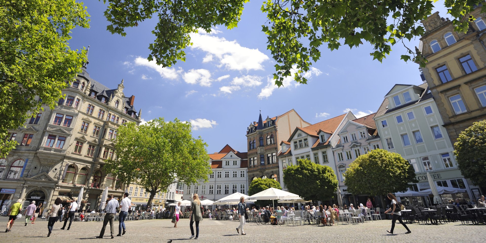 Der belebte Kohlmarkt in Braunschweig, © Braunschweig Stadtmarketing GmbH / Daniel Möller