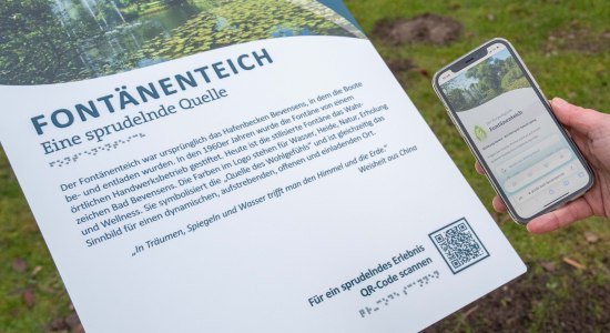 Digitaler Kurpark, © Digitaler Kurpark Bad Beschilderung Digitaler Kurpark, © Digitaler Kurpark Bad Beschilderung
