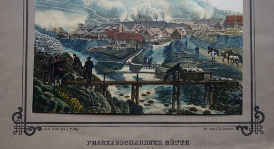 Clausthal-Zellerfeld, Frankenscharrner Hütte, Wilhelm Ripe, © Aus den Sammlungen der Schloß Wernigerode GmbH Clausthal-Zellerfeld, Frankenscharrner Hütte, Wilhelm Ripe, © Aus den Sammlungen der Schloß Wernigerode GmbH