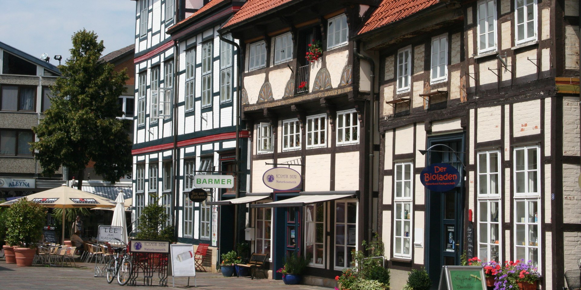 Eine Briefmarke zum Jubiläum von Nienburg, © Mittelweser-Touristik GmbH