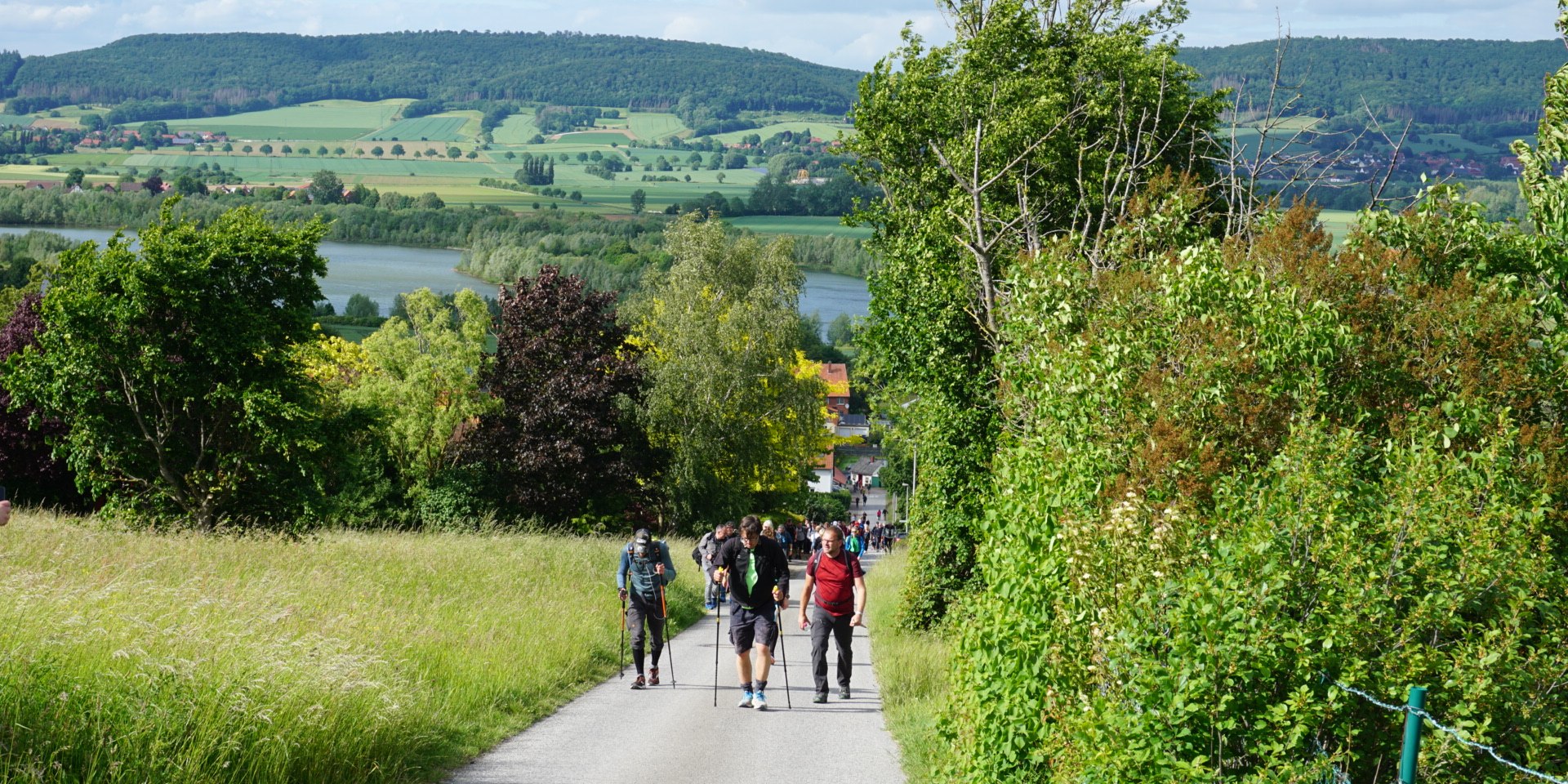 Megamarsch, © Touristikzentrum Westliches Weserbergland