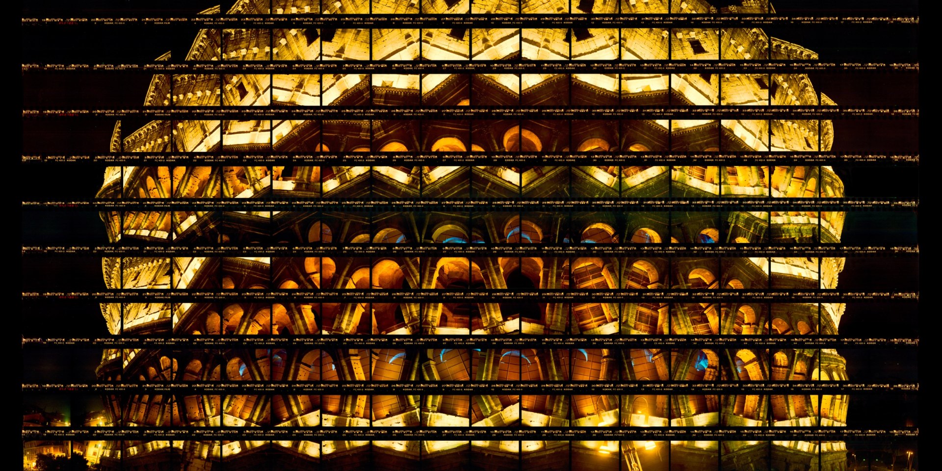 44#12 Rome, Colosseum at Night, 2005, © Thomas Kellner Siegen und VG Bild-Kunst, Bonn 2024