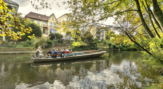 Stadtführungen, Lesungen und kulinarischen Fahrten auf der Oker, © Braunschweig Stadtmarketing GmbH/Christian Bierwagen