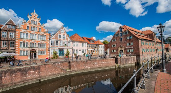 Der Stader Fischmarkt Schwedenspeicher, © Martin Elsen