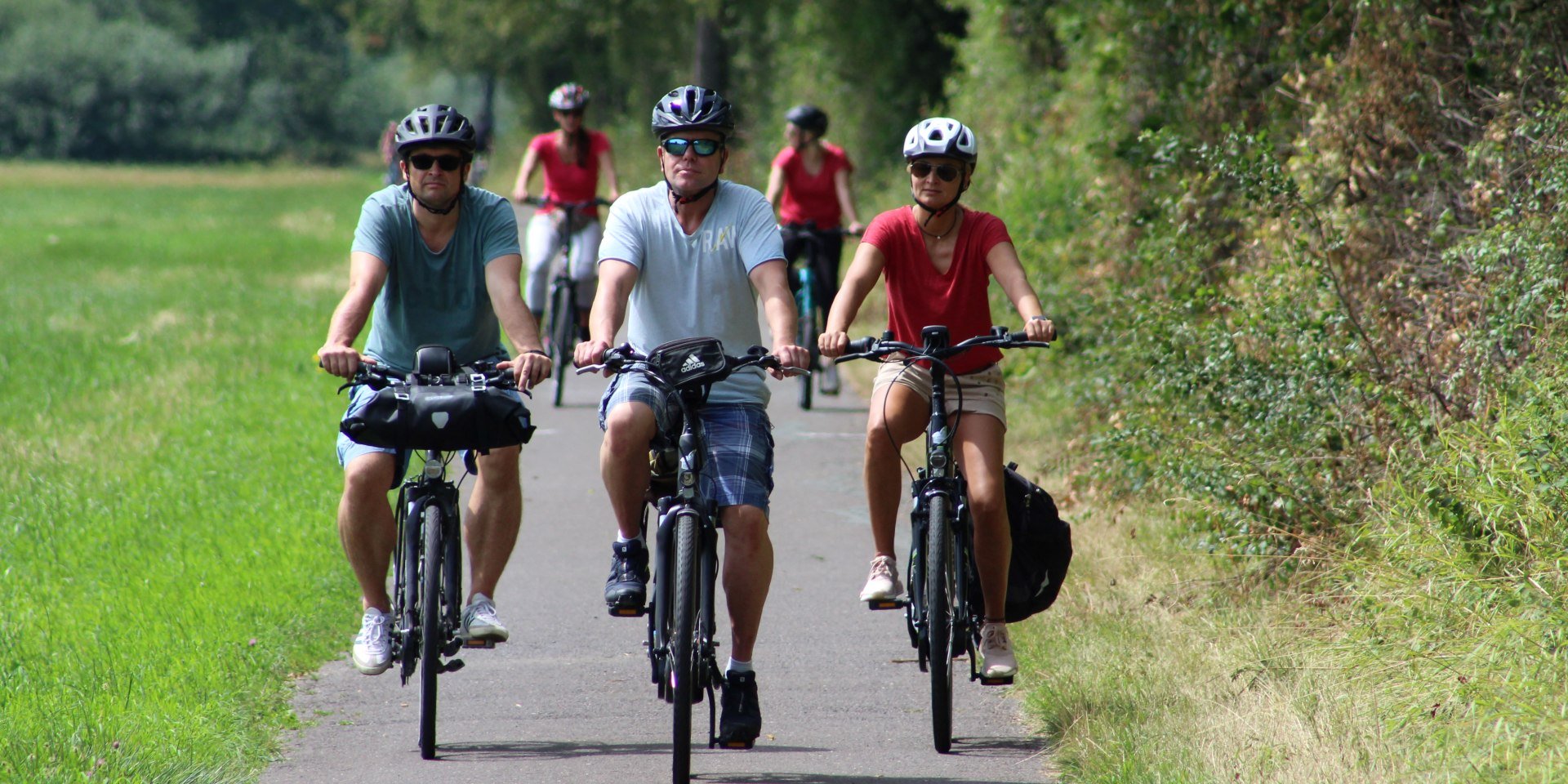 Radfahrer in der Mittelweser-Region, © Martin Fahrland Radfahrer in der Mittelweser-Region, © Martin Fahrland