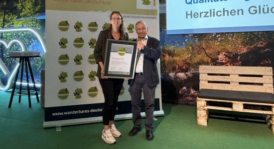 Weserbergland-Weg als Qualitätswanderweg ausgezeichnet, © Weserbergland Tourismus e.V.