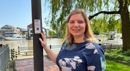 QR-Codes an den Routen in Ostfriesland, © Ostfriesland Tourismus GmbH QR-Codes an den Routen in Ostfriesland, © Ostfriesland Tourismus GmbH