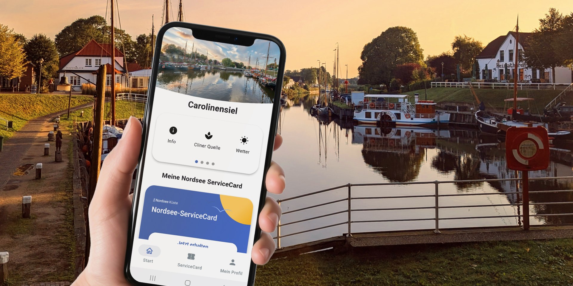 Caro-App, © Nordseebad Carolinensiel-Harlesiel GmbH Caro-App, © Nordseebad Carolinensiel-Harlesiel GmbH
