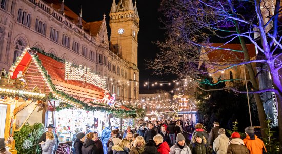 Der Braunschweiger Weihnachtsmarkt, © Braunschweig Stadtmarketing GmbH/Philipp Ziebart