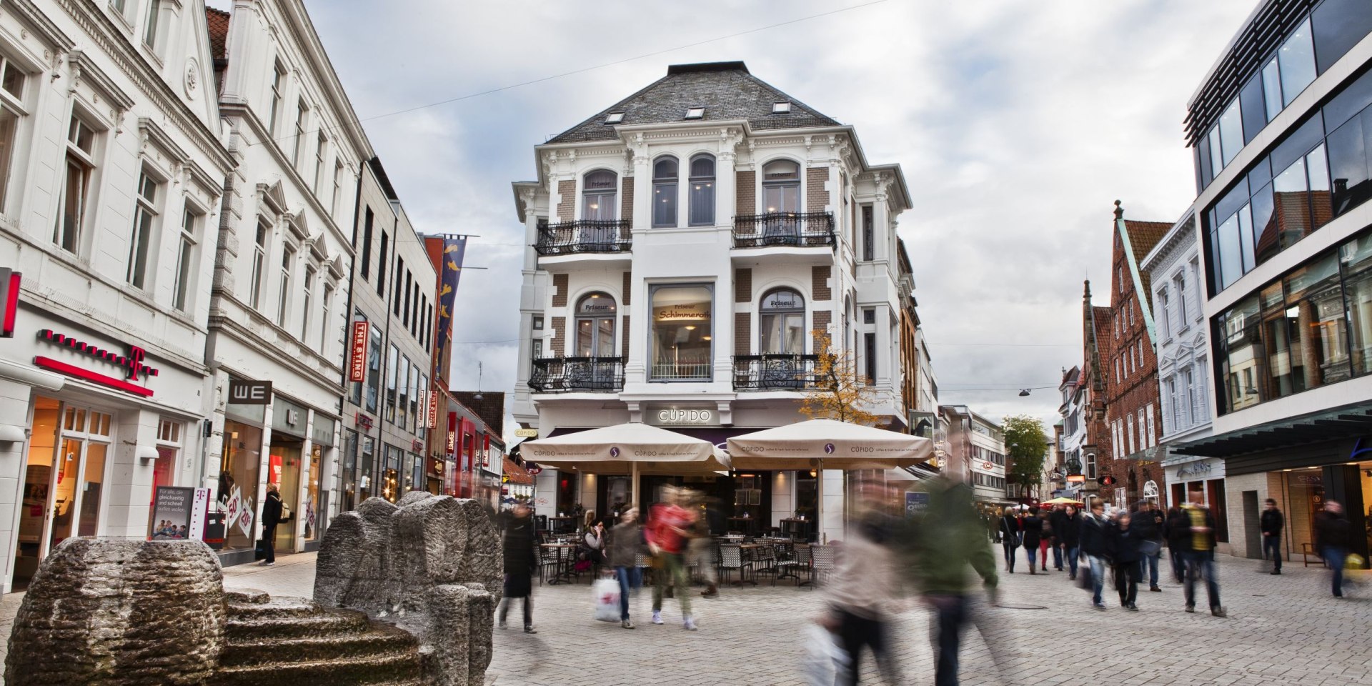 Fußgängerzone von Oldenburg, © Oldenburg Tourismus und Marketing GmbH / Verena Brandt