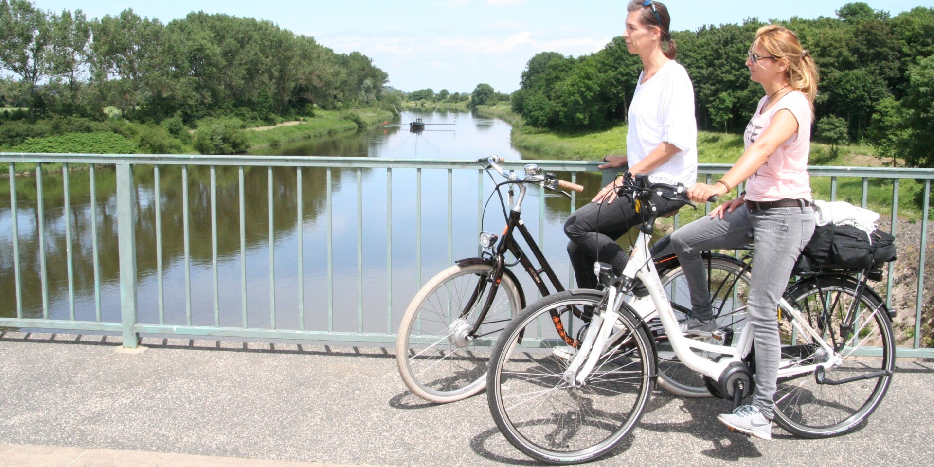 Die Mittelweser-Region mit ihren ausgeschilderten Radrouten ist ein Paradies für Radfahrer, © Mittelweser-Touristik GmbH