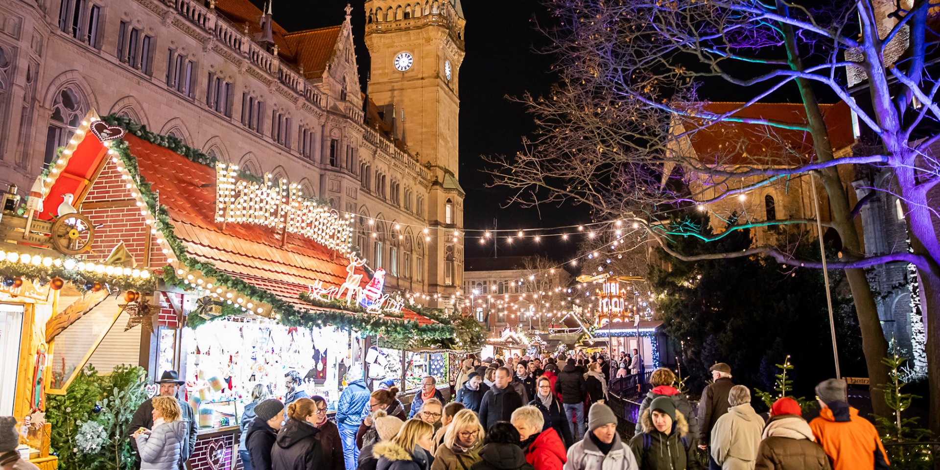 Der Braunschweiger Weihnachtsmarkt, © Braunschweig Stadtmarketing GmbH/Philipp Ziebart