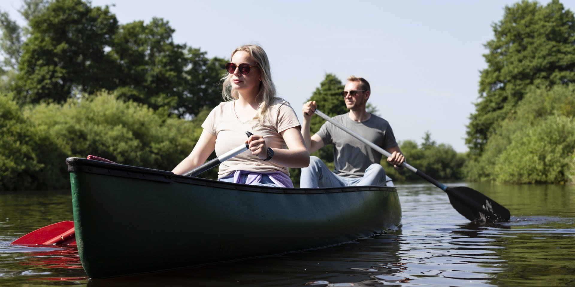 Wasserwandern Hamme, © cosima hanebeck / fotoetage