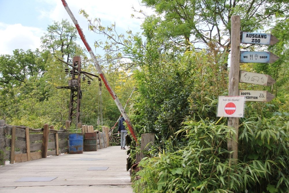 Einbahnregelung im Erlebnis-Zoo, © Erlebnis-Zoo Hannover