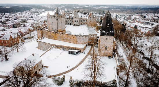 Burg Bad Bentheim im Winter, © spieker agency/Burg Bentheim