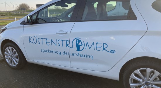 Carsharing_Spiekeroog_ZOE, © Archiv Nordseebad Spiekeroog GmbH Carsharing_Spiekeroog_ZOE, © Archiv Nordseebad Spiekeroog GmbH