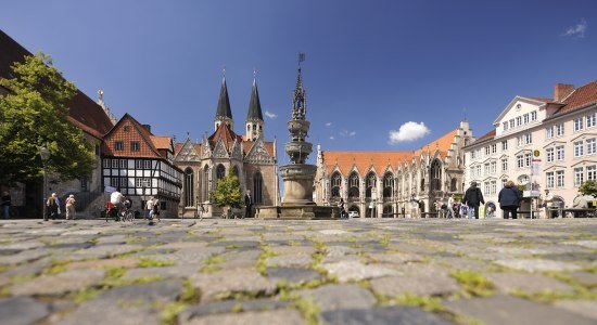 Der Altstadtmarkt mit seinem Brunnen, © Braunschweig Stadtmarketing GmbH / Daniel Möller Der Altstadtmarkt mit seinem Brunnen, © Braunschweig Stadtmarketing GmbH / Daniel Möller