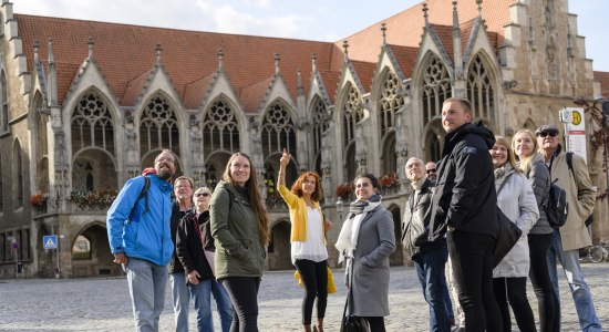 Tickets für insgesamt 16 Stadtführungen sind ab sofort online bezahlbar., © Braunschweig Stadtmarketing GmbH/Moritz Küstner