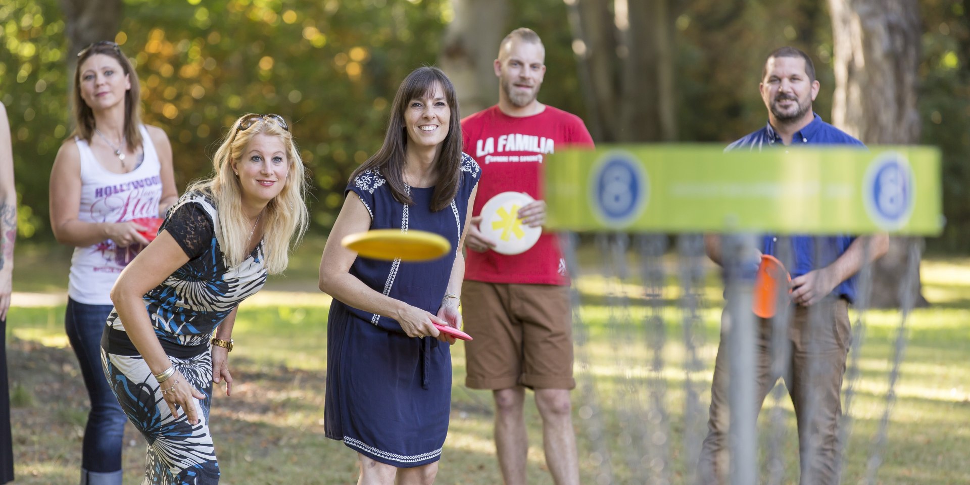 Disc-Golfen im Seeliger Park , © Stadt Wolfenbüttel/ Christian Bierwagen 