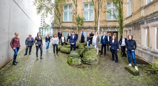 Das Team des Museumsquartiers Osnabrück MQ4, © Simone Reukauf