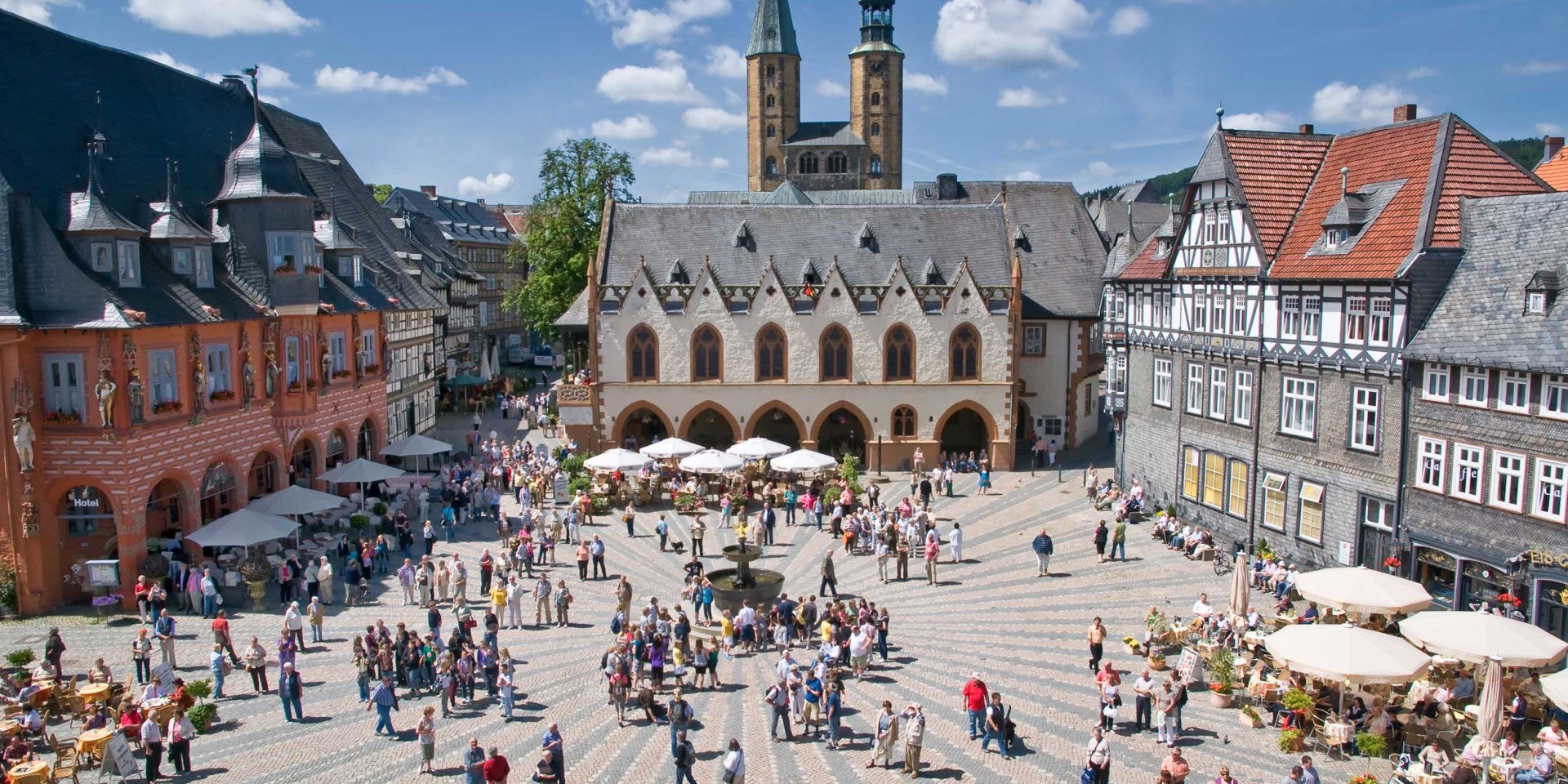 Marktplatz von Goslar, © GOSLAR marketing gmbh / Stefan Schiefer