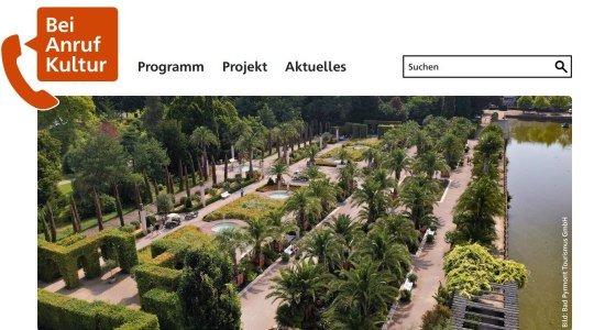 Bad Pyrmont: Bei Anruf Kultur, © Bad Pyrmont Tourismus GmbH Bad Pyrmont: Bei Anruf Kultur, © Bad Pyrmont Tourismus GmbH