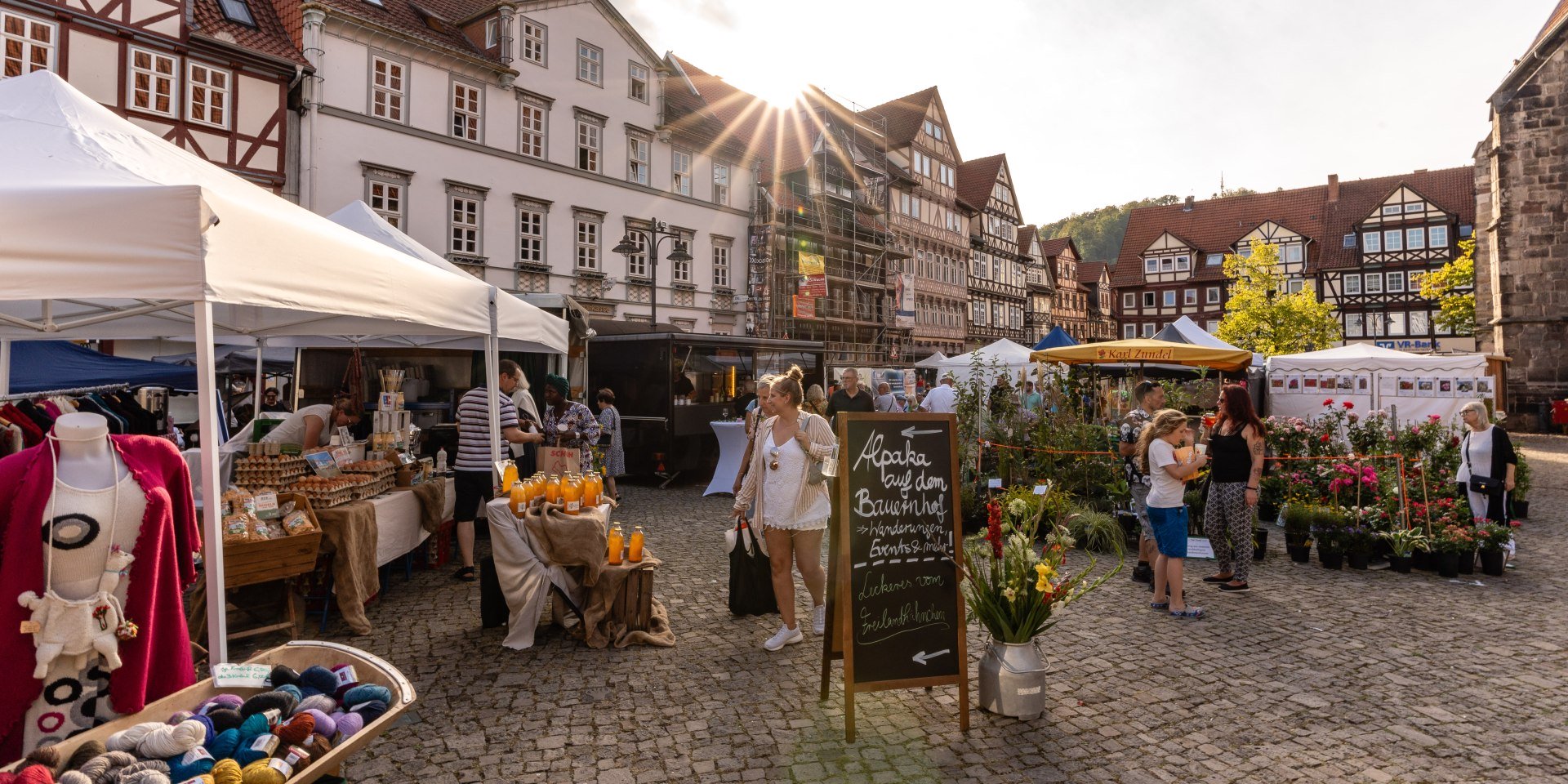 Herbst- und Bauernmarkt, © Hann. Münden Marketing/Jules Stolzenhain Herbst- und Bauernmarkt, © Hann. Münden Marketing/Jules Stolzenhain