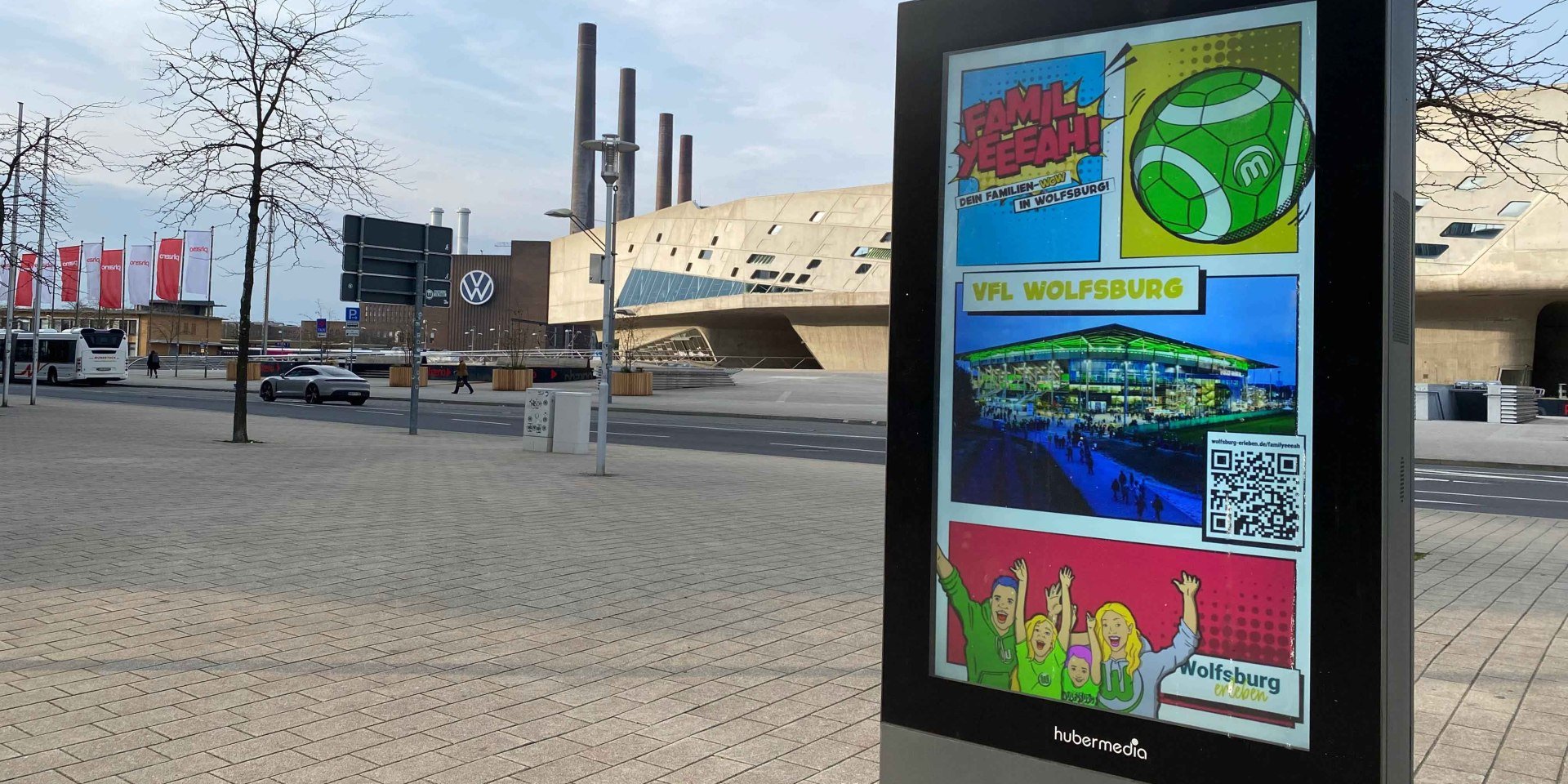 „Famil-yeah“-Kampagne für Wolfsburg, © Wolfsburg Wirtschaft und Marketing GmbH 