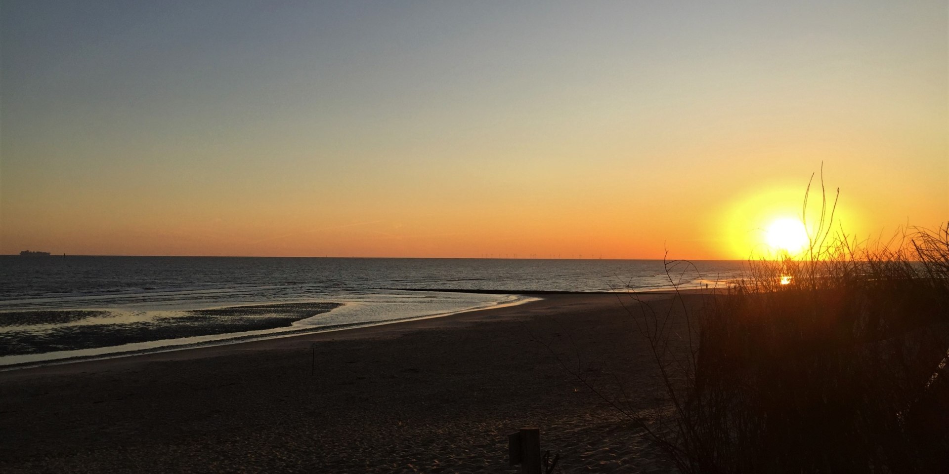 Sonnenaufgang auf Wangerooge, © TourismusMarketing Niedersachsen GmbH