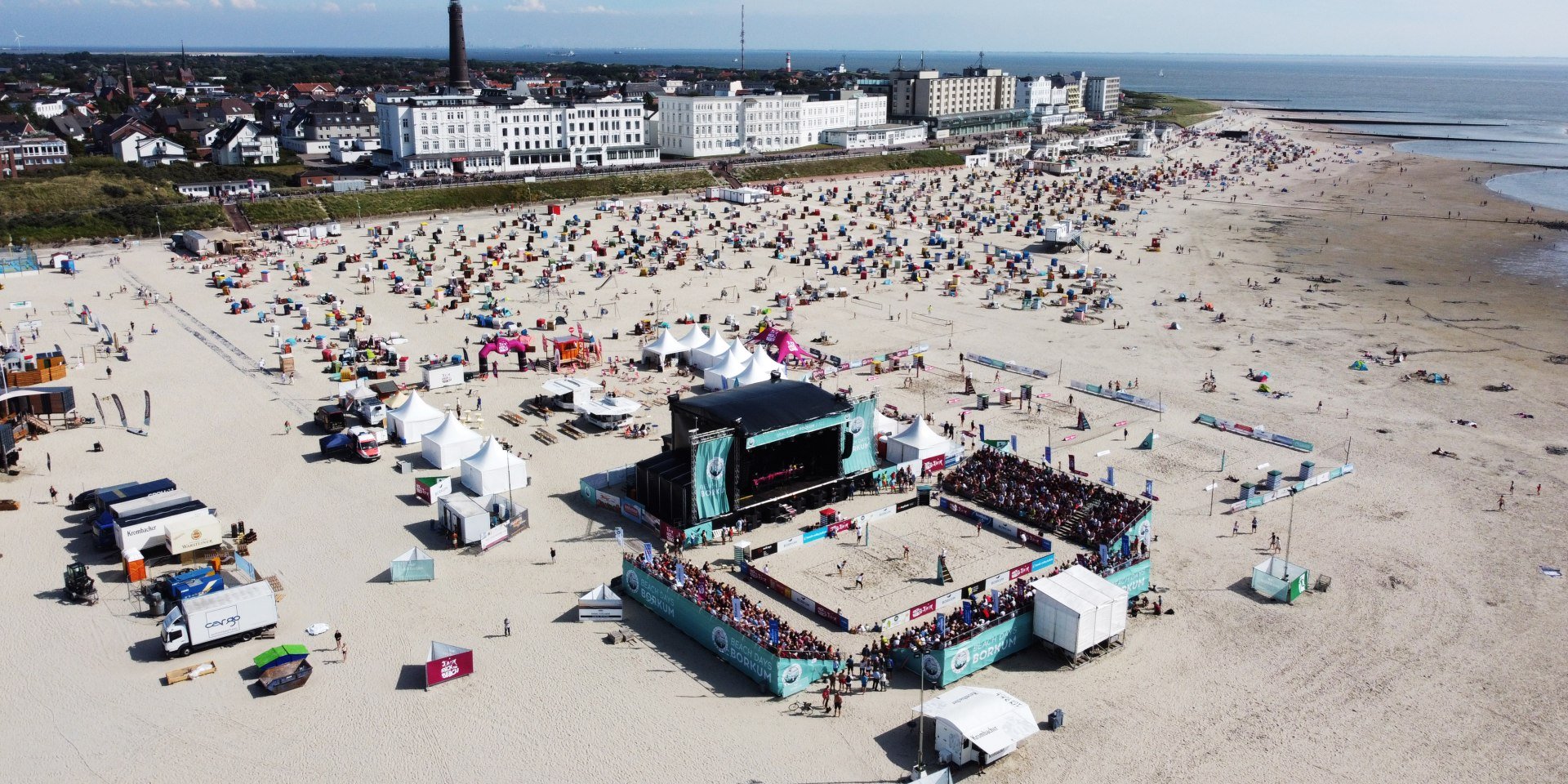 Beach Days Borkum 2023, © HochZwei Malte Christians
