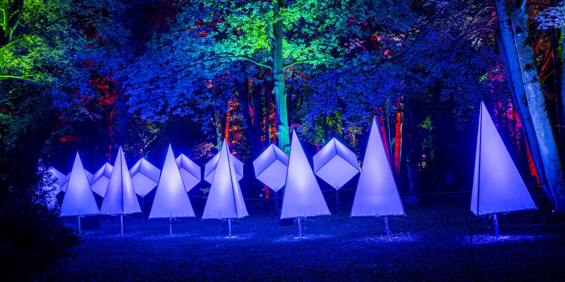 Mönche &amp; Eiswürfel, © World of Lights