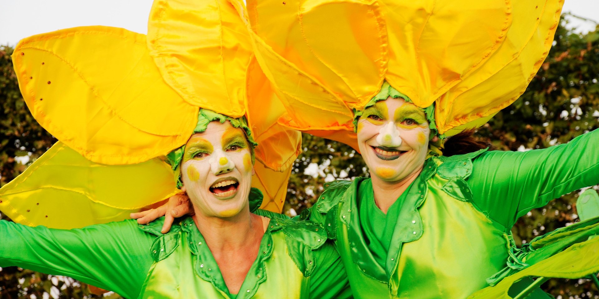 Sorgt bei der LAGA für buntes Treiben: die Gruppe Art Tremondo, © Landesgartenschau Bad Gandersheim