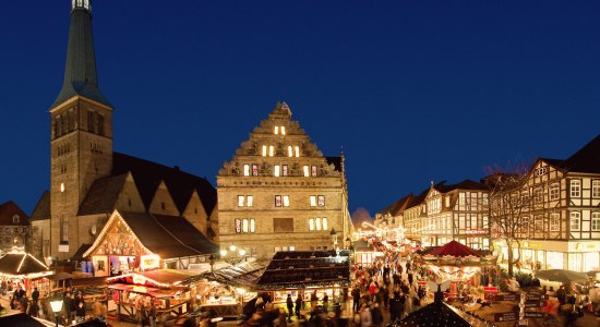 Weihnachtsmarkt Hameln, © HMT Hameln Marketing und Tourismus GmbH