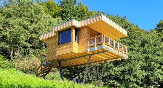 Komfortbauhaus Aurora, © Baumhaushotel Solling GmbH
