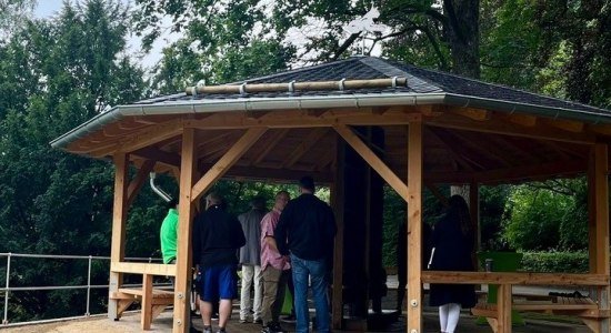 Neuer Gradierpavillon im Bad Harzburger Kurpark, © KTW Bad Harzburg