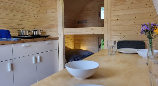 Campingpods, © Südbrookmerland Touristik GmbH Campingpods, © Südbrookmerland Touristik GmbH
