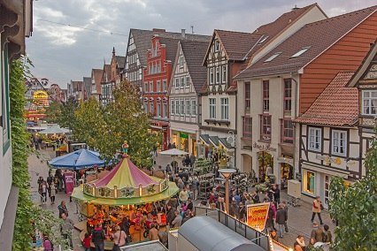 Herbstmesse in Rinteln, © Stadt Rinteln