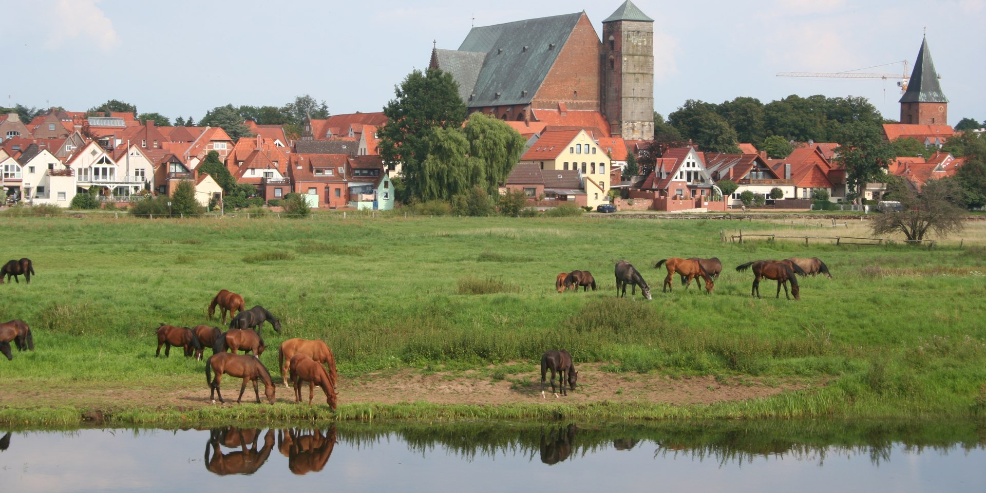 Reiterstadt Verden mit vielen Angeboten rund ums Pferd, © Mittelweser-Touristik GmbH