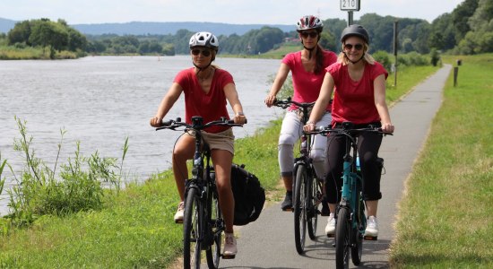Weser-Radweg und Tages- und Mehrtagestouren, © Mittelweser-Touristik GmbH Weser-Radweg und Tages- und Mehrtagestouren, © Mittelweser-Touristik GmbH