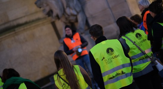 Neue Taschenlampen-Tour durch Hannover, © HMTG, Tim Schaarschmidt