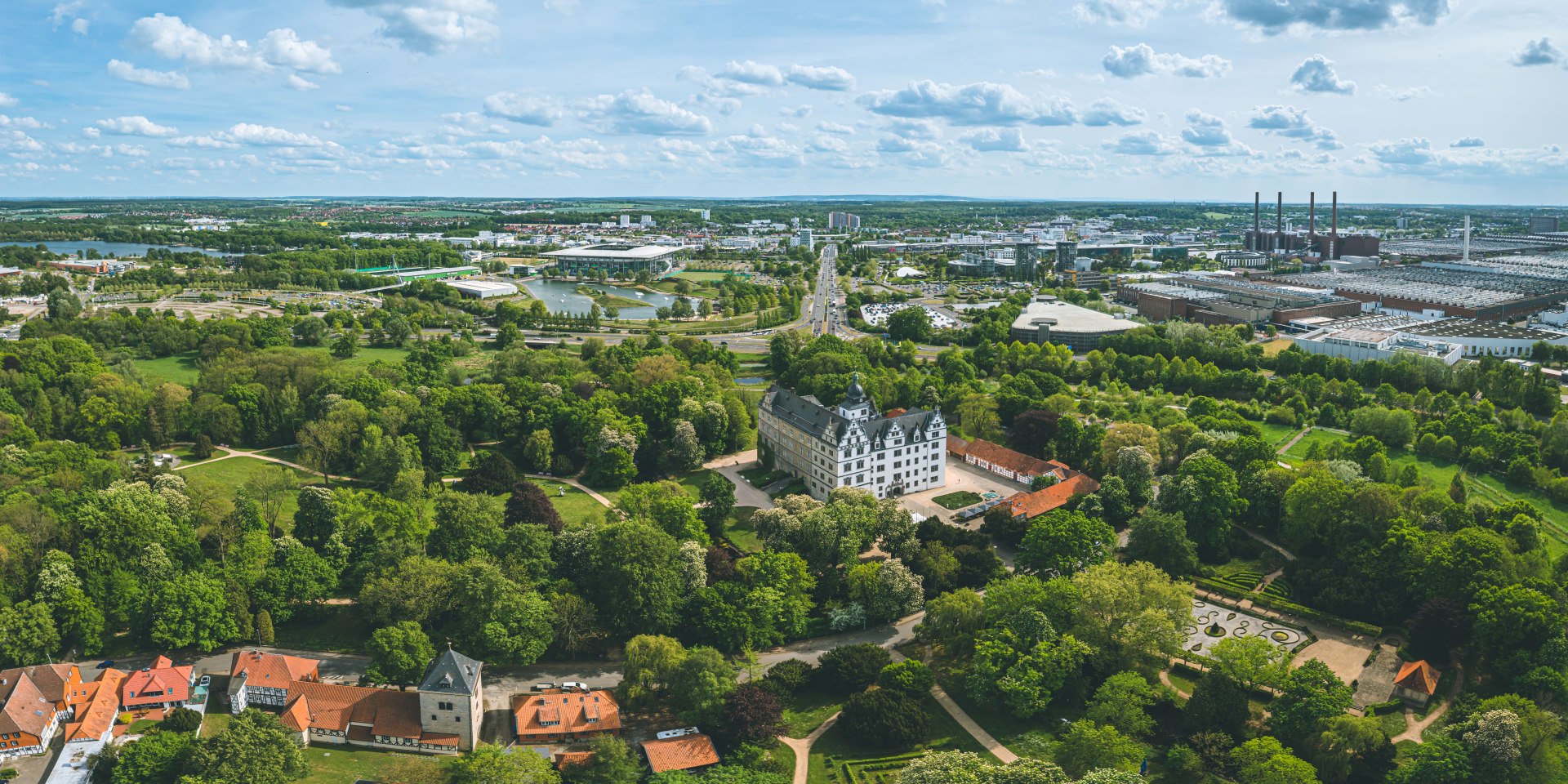 Schloss Wolfsburg, © Wolfsburg von oben