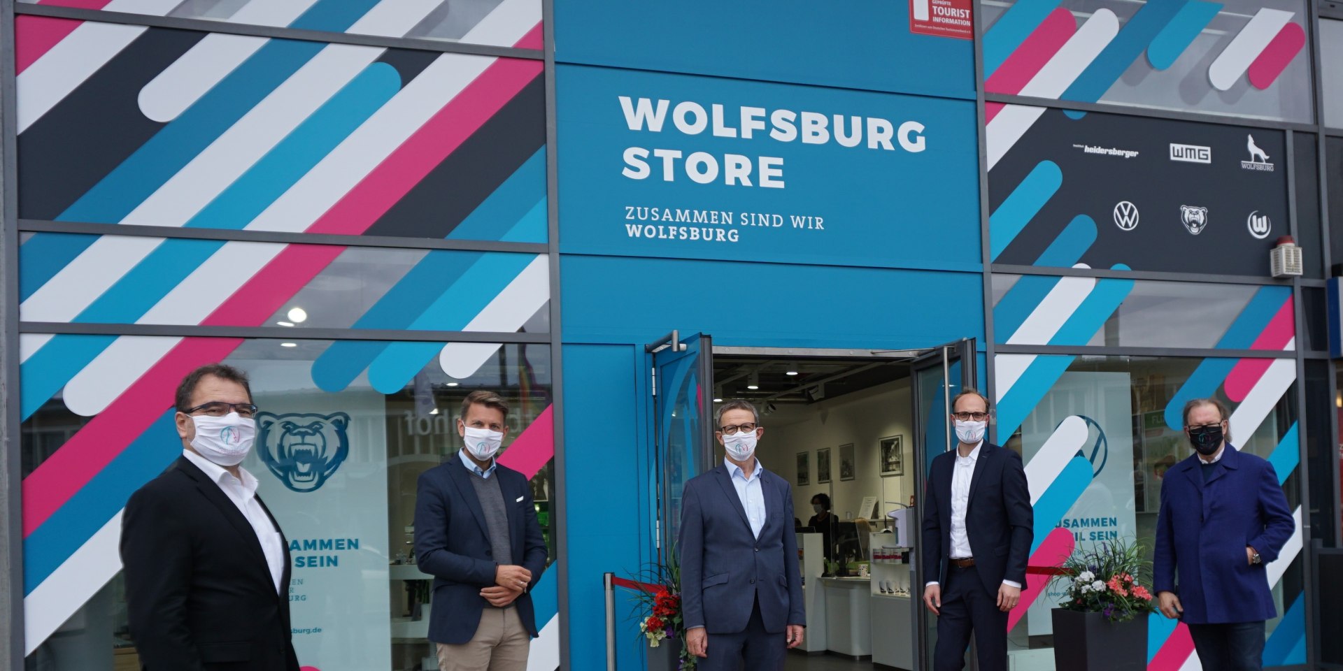 Begehung Wolfsburg Store, © WMG Wolfsburg 