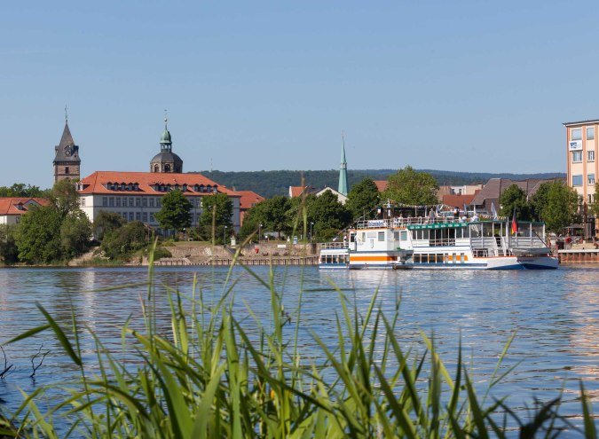 Schiff auf der Weser